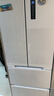 東芝（TOSHIBA）小法式420多門(mén)小戶(hù)型60cm嵌入式四開(kāi)門(mén)一級能效風(fēng)冷無(wú)霜變頻電冰箱家用國家補貼GR-RF420WI-PM171 曬單實(shí)拍圖