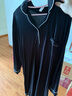 古今（GUJIN）超柔軟仿莫代爾睡裙女春秋新款長(cháng)袖家居服過(guò)膝長(cháng)款大碼睡衣連衣裙 曬單實(shí)拍圖