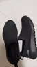 斯凱奇（Skechers）男鞋秋季舒適一腳蹬休閑鞋輕便健步中老年百搭防滑運動(dòng)鞋 54609-全黑色BBK 40 曬單實(shí)拍圖
