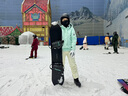 NOBADAY男女單板零夏小黑板5.0PRO滑雪板套裝固定器雪鞋全能戶(hù)外初學(xué)裝備 小黑板6.0PRO三件套-暗影黑 141cm 曬單實(shí)拍圖
