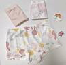 英氏【7A抑菌】單向導濕兒童內褲女童內褲純棉寶寶平角內褲3-6歲 曬單實(shí)拍圖