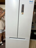 東芝（TOSHIBA）小法式420多門(mén)小戶(hù)型60cm嵌入式四開(kāi)門(mén)一級能效風(fēng)冷無(wú)霜變頻電冰箱家用國家補貼GR-RF420WI-PM171 曬單實(shí)拍圖