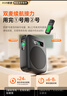 金運【爆款熱銷(xiāo)70W+丨新東方名師推薦】小蜜蜂擴音器教師專(zhuān)用無(wú)線(xiàn)領(lǐng)夾麥克風(fēng)教學(xué)講課導游器防嘯叫便捷 【磁吸充電丨無(wú)線(xiàn)雙麥】輕奢黑 曬單實(shí)拍圖