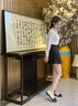 追行方工作服T恤定制長(cháng)袖POLO衫定做秋冬工衣翻領(lǐng)廣告文化衫刺繡印LOGO 【提升企業(yè)形象】藏青 S 曬單實(shí)拍圖