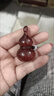 MPPMCK正宗小葉紫檀木小葫蘆手把件綠檀文玩木雕工藝品把玩盤玩包漿解壓 小葉紫檀葫蘆手把件 曬單實(shí)拍圖