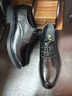 老人頭皮鞋男商務(wù)休閑男士皮鞋真皮軟底正裝男鞋英倫風(fēng)純牛皮系帶鞋子男 QL3A97372-1黑色 40 曬單實(shí)拍圖