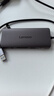 聯(lián)想（Lenovo）Type-C擴展塢USB-C讀卡器拓展塢4K60Hz投屏HDMI千兆網(wǎng)口轉接頭HUB分線(xiàn)器蘋(píng)果15Mac小新筆記本ipad 曬單實(shí)拍圖