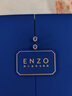 周大福ENZO「雪花」18K金藍(lán)寶石鉆石耳釘EZV8494七夕情人節(jié)禮物 曬單實(shí)拍圖
