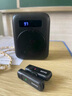 金運【爆款熱銷70W+丨新東方名師推薦】小蜜蜂擴音器教師專用無線領夾麥克風教學講課導游器防嘯叫便捷 【磁吸充電丨無線雙麥】輕奢黑 曬單實拍圖