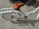 飛鴿（FLYING PIGEON）自行車(chē)成人通勤車(chē)自行車(chē)學(xué)生單車(chē)成人自行車(chē)通勤自行車(chē)女士自行車(chē) 標配珍珠白|單速|(zhì)輻條輪+禮包 26寸適合160-185cm 曬單實(shí)拍圖
