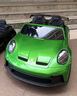 星辰皓正版保時(shí)捷911GT3兒童電動(dòng)車(chē)四輪雙座超大玩具車(chē)可坐小孩遙控汽車(chē) 保時(shí)捷911GT3-烤漆綠24V+遙控+MP3播放器 搖擺+輕音電機+皮座椅 曬單實(shí)拍圖