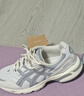 亞瑟士（asics）運動(dòng)鞋男鞋女鞋復古休閑舒適透氣時(shí)尚老爹鞋 GEL-1090 亮白色/片狀巖石 36 曬單實(shí)拍圖