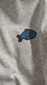 AEMAPE[兩件裝]抱魚貓?zhí)貏e情侶裝衛(wèi)衣2025新款春秋款高級(jí)感潮連帽外套潮 [加絨]抱魚貓兩件白灰 女S男L 曬單實(shí)拍圖