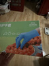 英科醫(yī)療（INTCO）一次性手套丁腈手套大碼100只加厚耐用食品級餐飲丁晴橡膠手套 曬單實拍圖