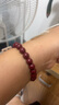 金石靈朱砂手串護(hù)身符男女款紫金砂轉(zhuǎn)運(yùn)珠佛珠手鏈本命年七夕情人節(jié)禮物 曬單實(shí)拍圖