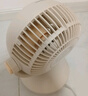 美的（Midea）【小型風(fēng)扇】輕音臺式桌面空氣循環(huán)扇家用柔風(fēng)電風(fēng)扇宿舍辦公迷你臺扇落地扇空調(diào)伴侶 GAF18AD 曬單實拍圖