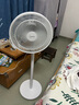 美的（Midea）電風(fēng)扇落地扇 家用風(fēng)扇落地臺式立式電風(fēng)扇宿舍臥室風(fēng)扇桌面小風(fēng)扇輕音節能大風(fēng)力電風(fēng)扇 【7葉白色】節能省電落地扇 曬單實(shí)拍圖