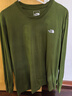 The North Face北面男女款棉長(cháng)袖T恤小熊戶(hù)外運動(dòng)休閑8F0J 橄欖綠/BRI 2XL 曬單實(shí)拍圖