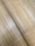 HOME HODO 紅豆家紡涼席1.5米x2米竹席夏天雙面冬夏兩用1.8x2米席子夏季藤席學(xué)生宿舍 木紋金磚【反面亞草席】 180cm*195cm 【單竹席】 曬單實(shí)拍圖