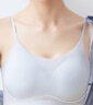 FitonTon7A抗菌2件裝無痕內衣女聚攏夏季薄款無鋼圈文胸罩涼感美背內衣女 曬單實拍圖