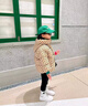 G.DUCKKIDS女童棉服冬季2025新款加厚洋氣女寶寶棉襖冬裝羽絨棉衣小女孩外套 咖色 110 曬單實(shí)拍圖
