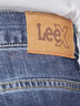 Lee25新品726標(biāo)準(zhǔn)中腰直筒丹寧回潮中藍(lán)色男牛仔褲 曬單實(shí)拍圖