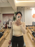 ACKDCS瑜伽服普拉提上衣女春秋季跑步運(yùn)動(dòng)時(shí)尚網(wǎng)紗健身套裝高級(jí)感兩件套 曬單實(shí)拍圖