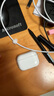 品勝 適用于AirPods Pro二代保護(hù)套AirPods Pro2保護(hù)套Apple無線藍(lán)牙耳機(jī)保護(hù)殼防摔減震防塵軟殼 透明 曬單實(shí)拍圖