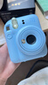 富士（FUJIFILM）一次成像相機拍立得 mini12海外版 升級款 拍立得旅游拍照送禮物 mini12 藍 官方標配 曬單實(shí)拍圖