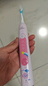飛利浦電動(dòng)牙刷兒童電動(dòng)牙刷牙寶小飛刷聲波電動(dòng)牙刷寶寶軟毛刷兒童定制生日禮物官方旗艦店教師節禮物 星光粉HX5232/02-全新兒童小飛刷 曬單實(shí)拍圖