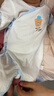 翹腳鴨 嬰兒衣服夏季薄款新生兒包屁衣短袖哈衣爬服滿(mǎn)月寶寶內衣純棉 藍小熊【短袖 | 夏季款】 52cm 【建議體重5-9斤】 曬單實(shí)拍圖