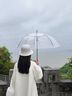 BIBK日本禮帽留洋千金秋冬盆帽復(fù)古赫本風(fēng)蝴蝶結(jié)優(yōu)雅白色毛呢禮帽 公主白 曬單實(shí)拍圖