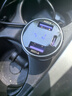 紐曼（Newsmy）車(chē)載充電器100w超級快充一拖三點(diǎn)煙器轉換插頭usb接口車(chē)充Type-c高功率 F8輕奢版金屬灰 曬單實(shí)拍圖