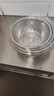 美廚（maxcook）304不銹鋼盆篩五件套 30cm加大加厚洗菜盆沙拉盆 味斗套裝MCWA797 曬單實拍圖