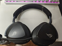 ROG棱鏡2 無線藍(lán)牙三模 電競游戲耳機(jī)頭戴式 SpeedNova低延遲 318g輕量化 三角洲行動 暗夜黑 曬單實(shí)拍圖
