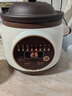 JCZS德國品質(zhì)高端燉盅隔水燉多功能紫砂電燉煲湯燉湯養生電砂輔食煮粥全自動(dòng)電燉盅大容量電燉燉鍋 白瓷膽【預約定時(shí)】2-3人 2.8L 曬單實(shí)拍圖