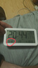 碼仕鬧鐘學(xué)生溫濕度計大屏充電電子智能夜光兒童起床專(zhuān)用神器LCD床頭鐘開(kāi)學(xué)必備Q198白開(kāi)學(xué)季 曬單實(shí)拍圖