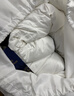 康爾馨AFree凈絨被95羽絨被120S秋冬鵝絨被子絨重1.6斤220*240cm 白色 曬單實(shí)拍圖