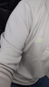 吉普（JEEP）長(cháng)袖T恤男士春秋季polo寬松休閑打底衫衣服男裝 卡其加絨 XL  曬單實(shí)拍圖