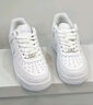 耐克NIKE緩震板鞋男空軍一號(hào)AIR FORCE 1運(yùn)動(dòng)小白鞋CW2288-111白41 曬單實(shí)拍圖