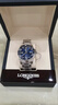 浪琴（LONGINES）手表男 康卡斯系列自動(dòng)機械男表300米防水日歷男士手表 送禮男友 41MM鋼帶陶瓷藍盤(pán)L3.781.4.96.6 曬單實(shí)拍圖