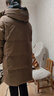 波司登（BOSIDENG）25新款羽絨服女款中長(cháng)款90絨商場(chǎng)同款可脫卸帽外套B250246064DS 摩卡咖啡|7C31 卡碼拍大 L 170/92A 體重約120-130斤 曬單實(shí)拍圖