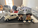 山漸青創(chuàng  )意超萌車(chē)載擺件2025新款可愛(ài)蒙奇奇汽車(chē)擺件車(chē)內中控臺裝飾用品 2娃車(chē)氣球瓶墊 曬單實(shí)拍圖