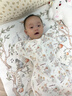 貝肽斯嬰兒恒溫睡袋寶寶1-3歲秋春秋兒童防踢被子保暖一體式防驚跳睡袋 貓肚棉x保暖【春秋雙層 室溫20-26度】森趣牧歌 M碼  （身高62-85cm建議9月-2歲） 曬單實拍圖
