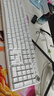 微星VIGOR GK50Z V2機械鍵盤 青軸紅軸 RGB混光電競游戲辦公有線鍵盤全鍵插拔軸104鍵 GK50Z V2白色丨青軸 曬單實拍圖