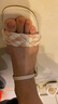 天美意涼鞋女鞋子商場(chǎng)同款粗跟百搭一字帶高跟鞋 曬單實(shí)拍圖