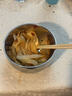 GEEGO大號飯碗316不銹鋼碗兒童吃飯碗加高雙層防燙輔食碗幼兒園餐碗具 316不銹鋼圓方碗2個(加高加厚) 曬單實拍圖