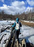 浪莎攀巖日記雪鄉滑雪褲三合一可拆卸軟殼沖鋒褲女士登山褲保暖防寒褲 曬單實(shí)拍圖