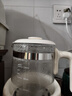 蘇泊爾（SUPOR）恒溫水壺 嬰兒調奶器 泡奶粉機 玻璃熱燒水壺家用養生壺1.2L BW22 曬單實(shí)拍圖