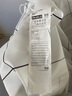 宜家（IKEA）JAMTSTARR杰莫塔爾浴簾門(mén)簾隔斷簾 白色/方格浴簾+浴簾環(huán) 曬單實(shí)拍圖